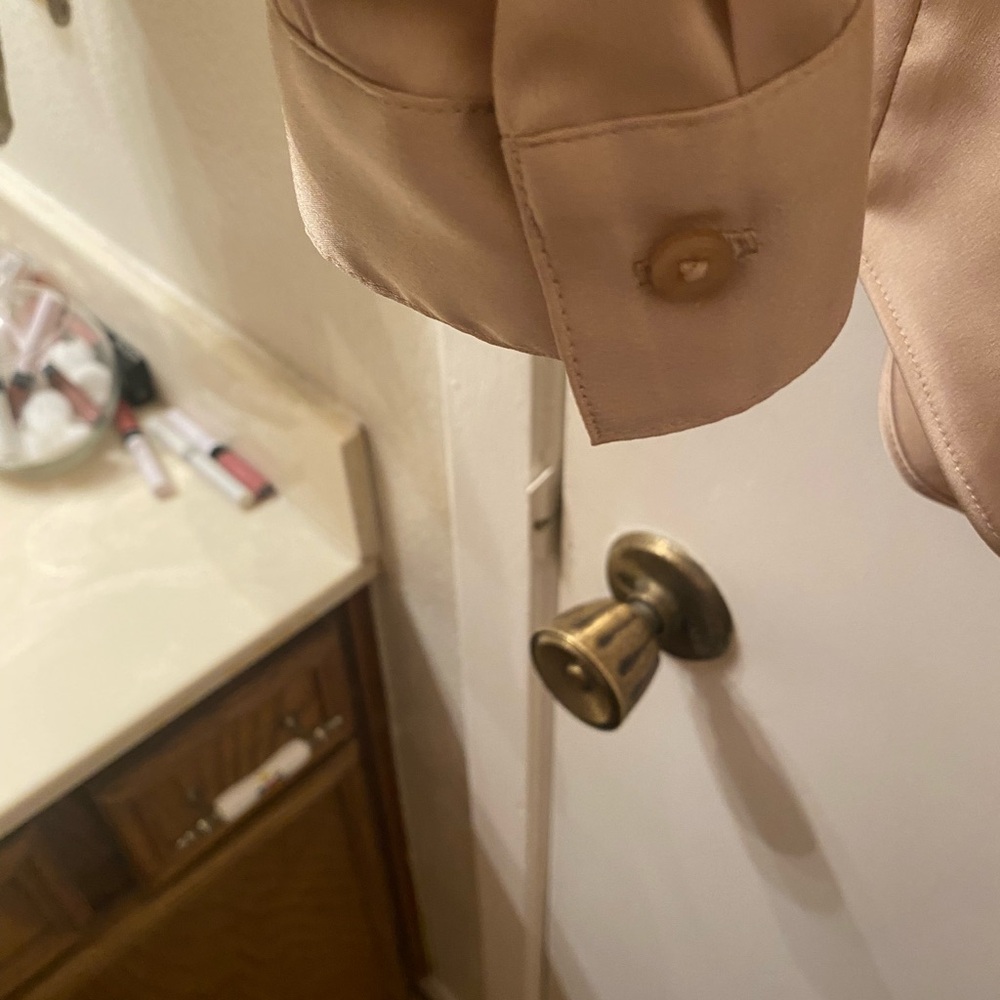 Ann Taylor Light Tan Blouse - Picture 5 of 5